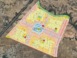 faisal town phase 2 sector o map